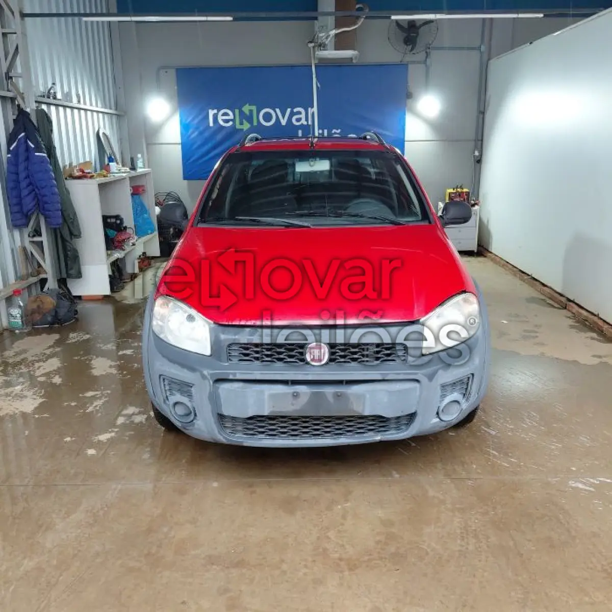 LOTE 014 - FIAT STRADA WORKING - ANO 2015/2015 - COMPLETO - SICREDI ESSÊNCIA - DEPOSITADO EM SANTO ÂNGELO/RS