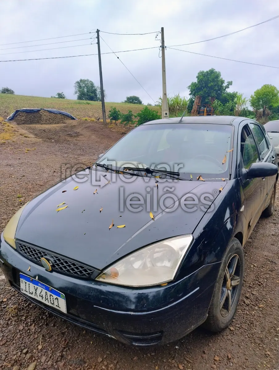 LOTE 006 - FORD FOCUS, ANO/MODELO 2004/2004, DEPOSITADO COM O EXECUTADO