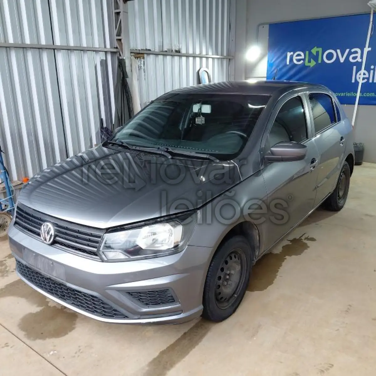 LOTE 024 - VOLKSWAGEN GOL - ANO 2020/2021 - COMPLETO - SICREDI CAMINHO DAS ÁGUAS - DEPOSITADO EM SANTO ÂNGELO/RS