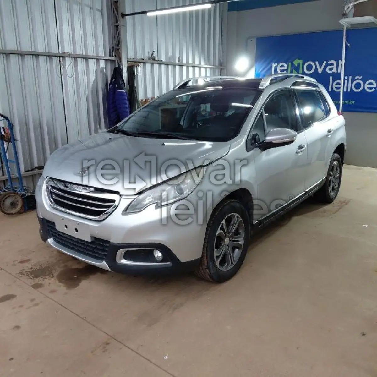 LOTE 012 - PEUGEOT 2008 GRIFFE AT - ANO 2016/2017 - COMPLETO - SICREDI ESSÊNCIA - DEPOSITADO EM SANTO ÂNGELO