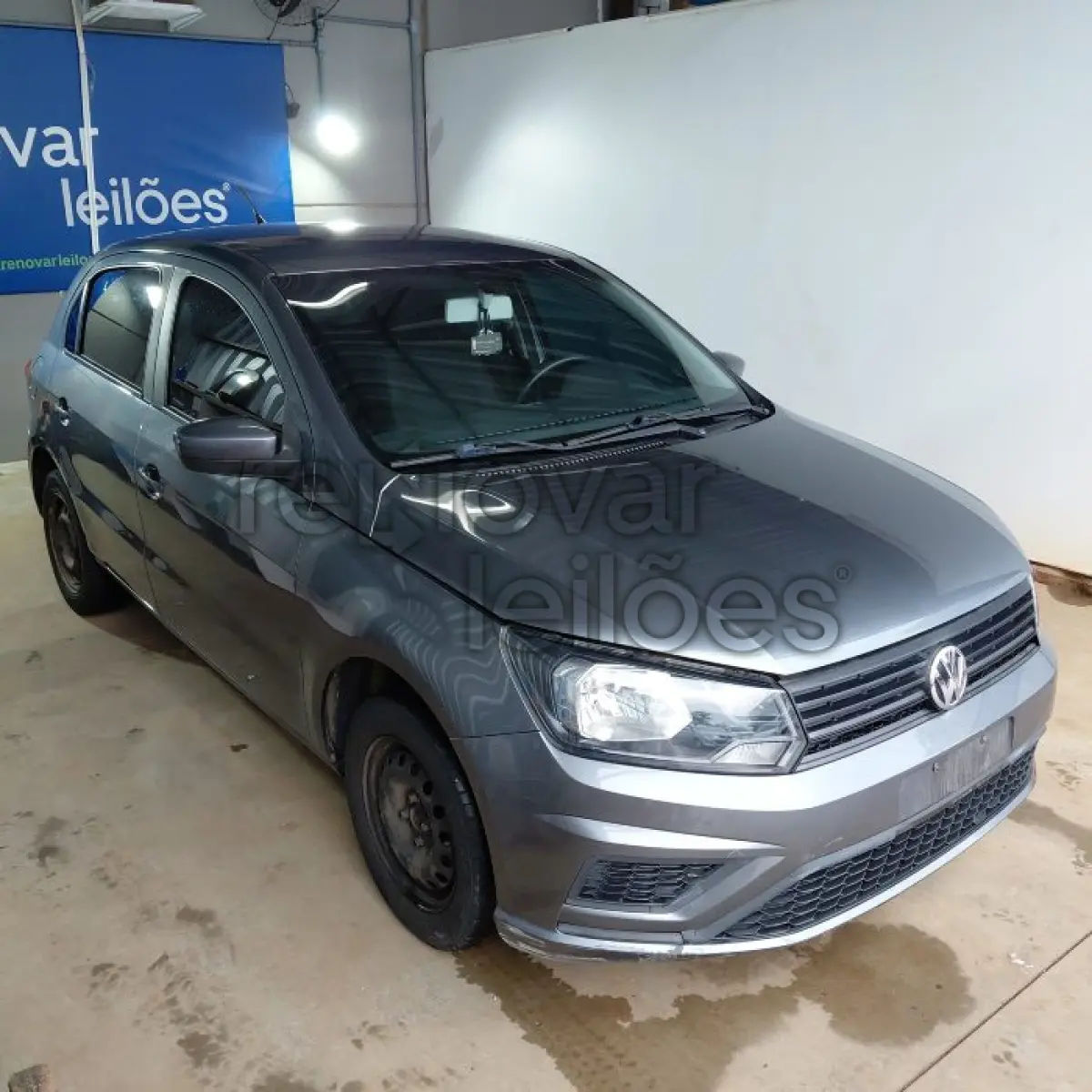 LOTE 024 - VOLKSWAGEN GOL - ANO 2020/2021 - COMPLETO - SICREDI CAMINHO DAS ÁGUAS - DEPOSITADO EM SANTO ÂNGELO/RS