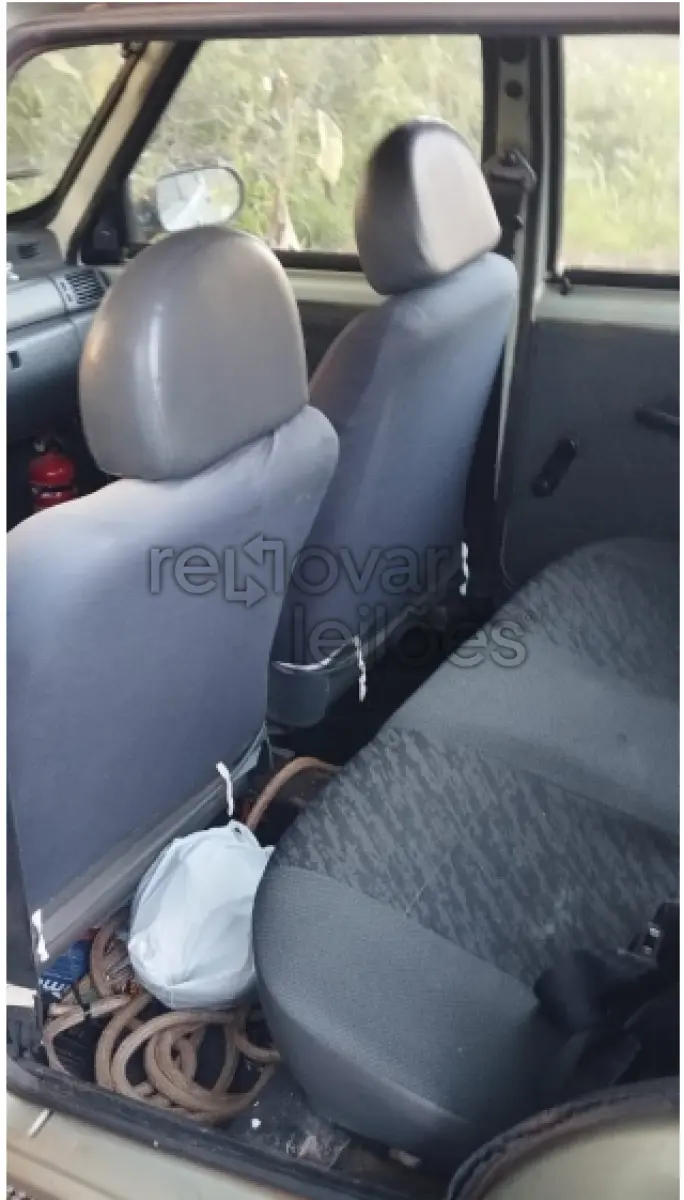 LOTE 004 - FIAT UNO MILLE FIRE FLEX, ANO/MODELO 2008/2008, DEPOSITADO COM O EXECUTADO
