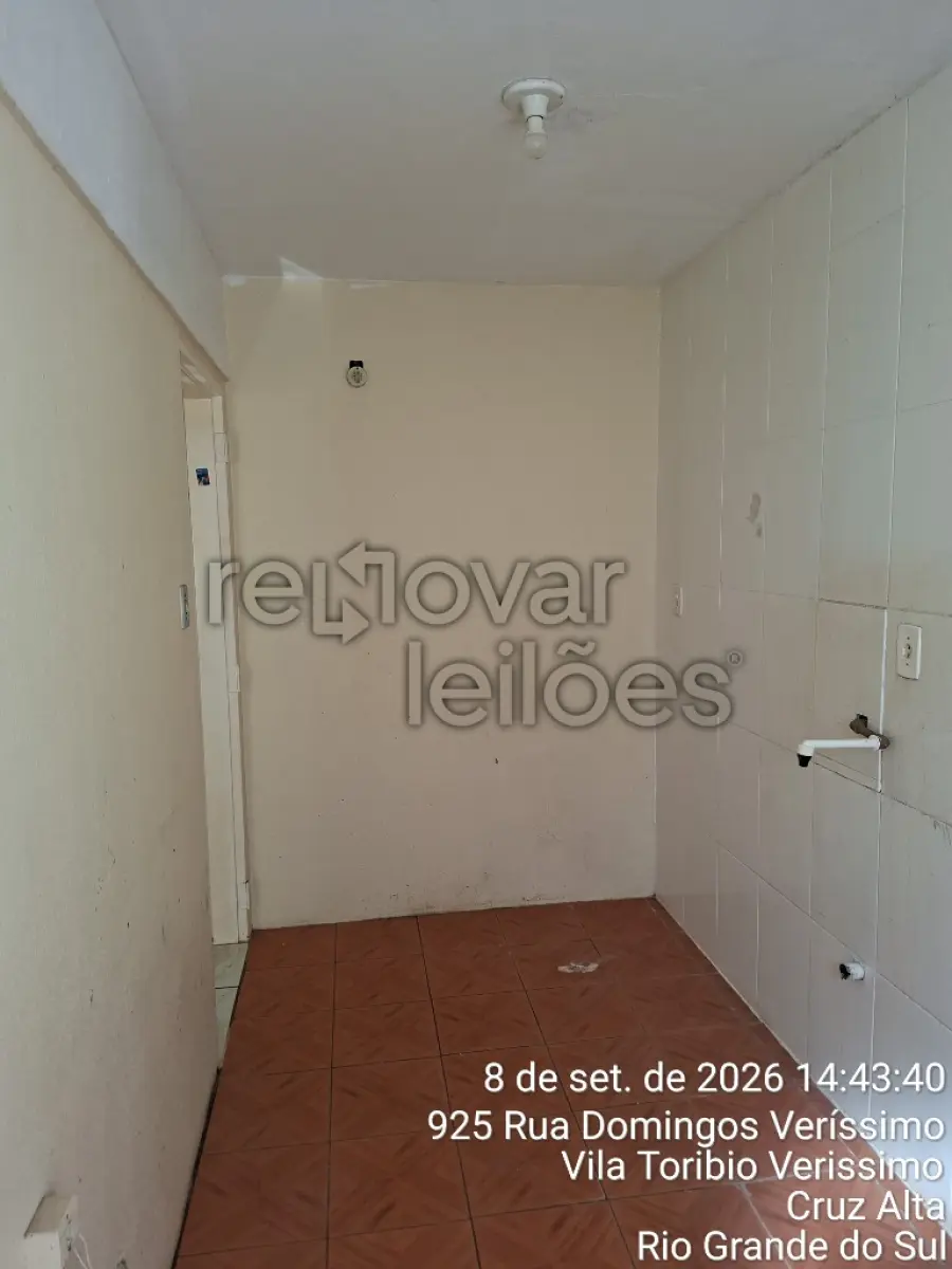LOTE 001 - APARTAMENTO C/ 61,13 M² - CRUZ ALTA / RS