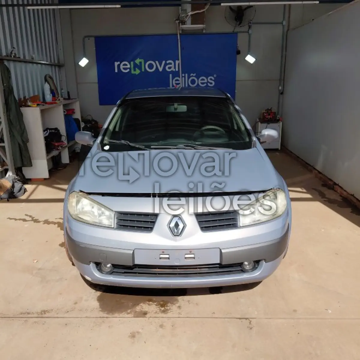 LOTE 015 - RENAULT MEGANE - ANO 2008/2008 - COMPLETO - CRESOL COOPERAR - DEPOSITADO EM SANTO ÂNGELO/RS