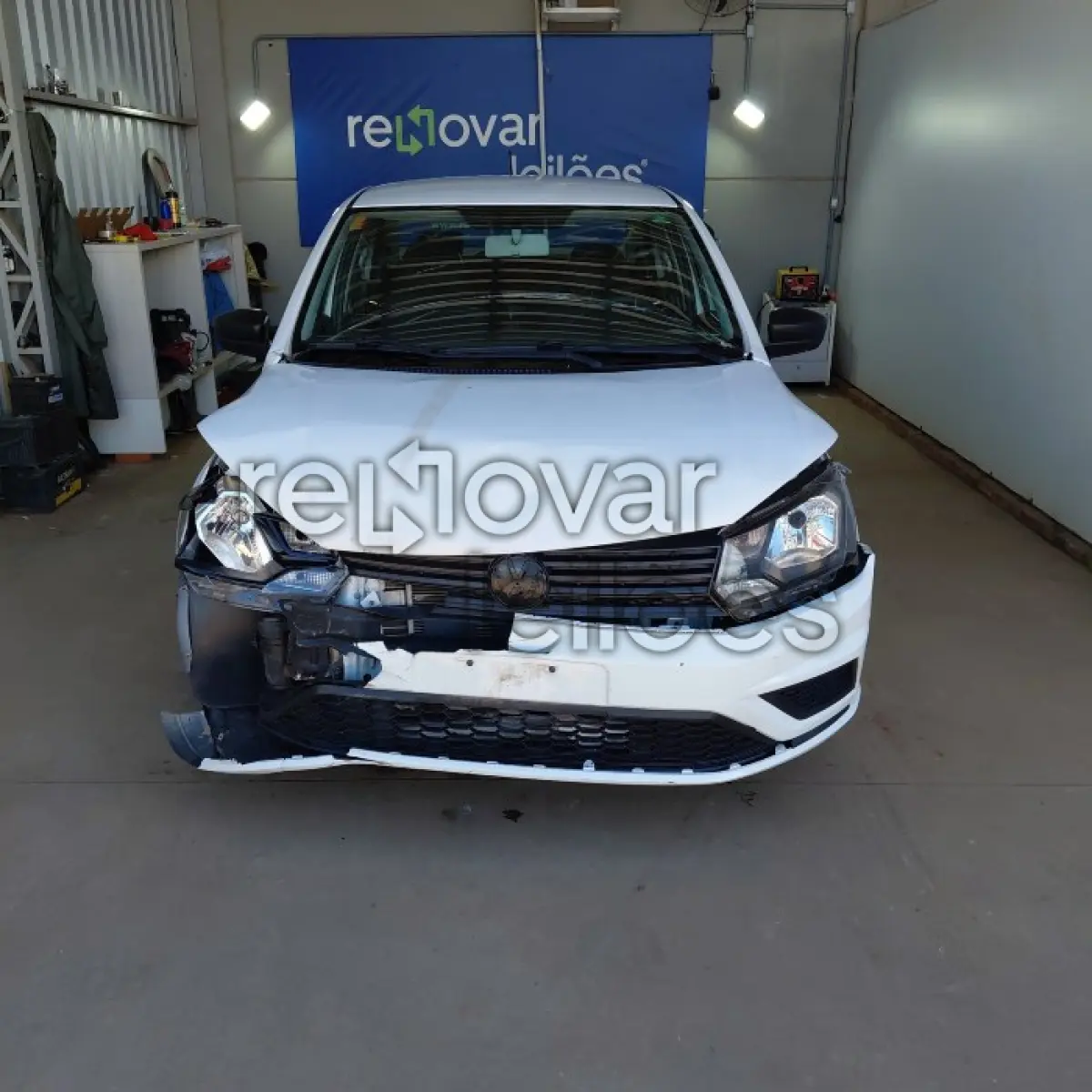 LOTE 027 - VOLKSWAGEN VOYAGE - ANO 2020/2021 - COMPLETO - CRESOL COOPERAR - DEPOSITADO EM SANTO ÂNGELO/RS