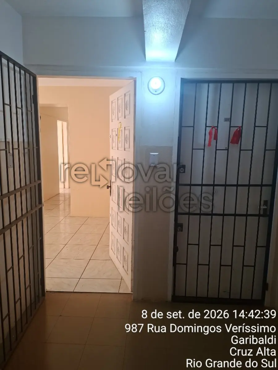 LOTE 001 - APARTAMENTO C/ 61,13 M² - CRUZ ALTA / RS