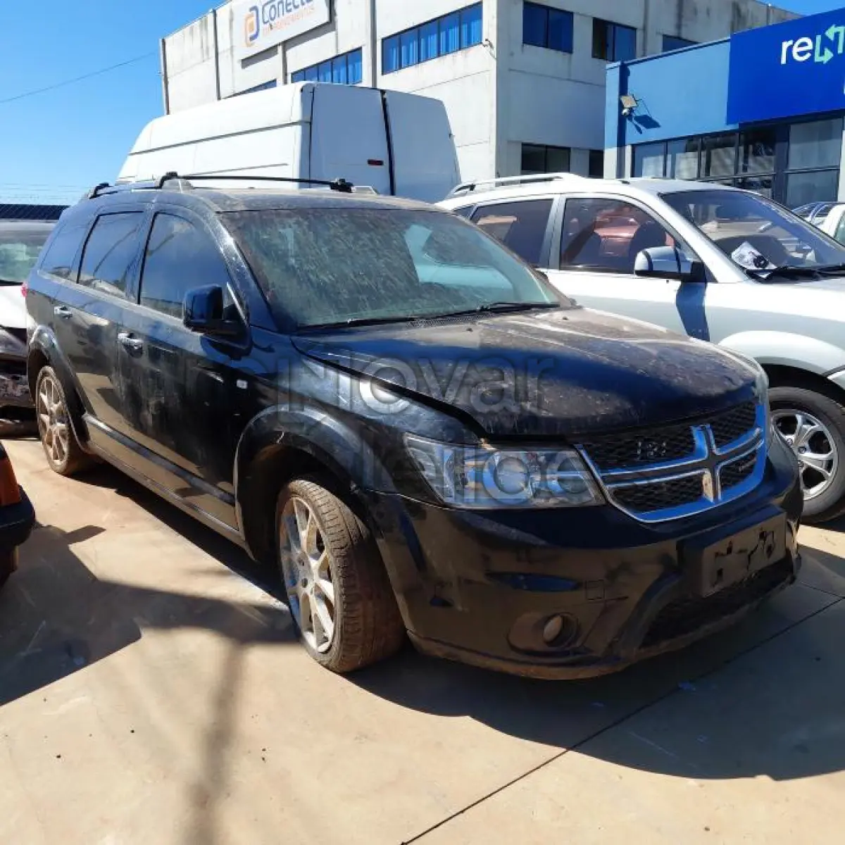 LOTE 026 - DODGE JOURNEY - ANO 2014/2014 - COMPLETO - SICREDI RAIZES - RECALL PENDENTE - DEPOSITADO EM SANTO ÂNGELO/RS