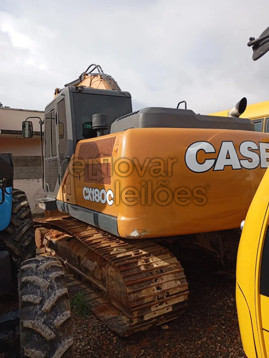 LOTE 006 - ESCAVADEIRA HIDRÁULICA CASE CX180C / ANO 2017