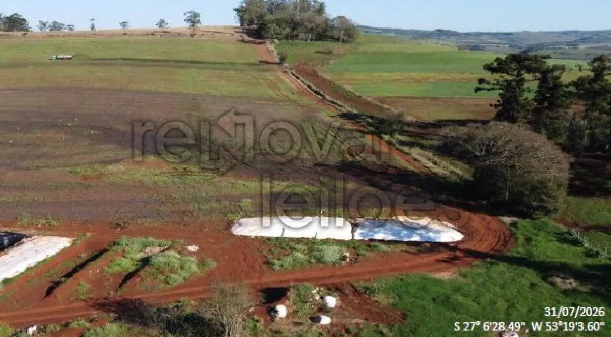 LOTE 001 - ÁREA RURAL C/ 72.600,00 M² + CASA E GALPÃO - CAIBI / SC