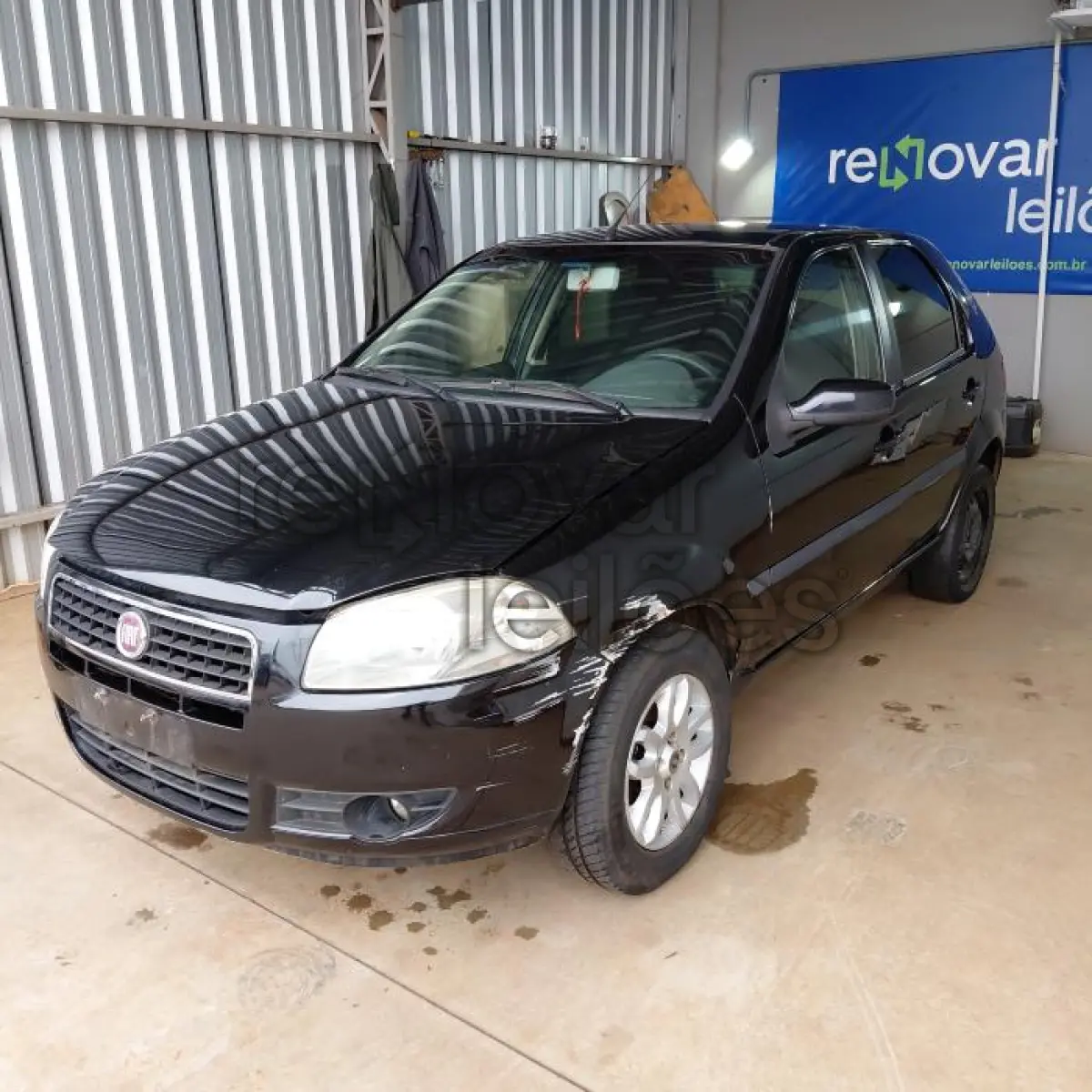 LOTE 009 - FIAT PALIO ELX FLEX - ANO 2007/2008 - COMPLETO - SICREDI UNIESTADOS - DEPOSITADO EM SANTO ÂNGELO/RS