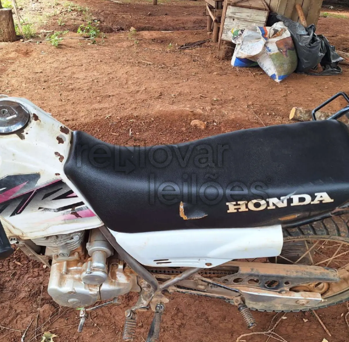 LOTE 003 - HONDA/XLR 125 ES, 2001/2002, DEPOSITADO COM O EXEQUENTE