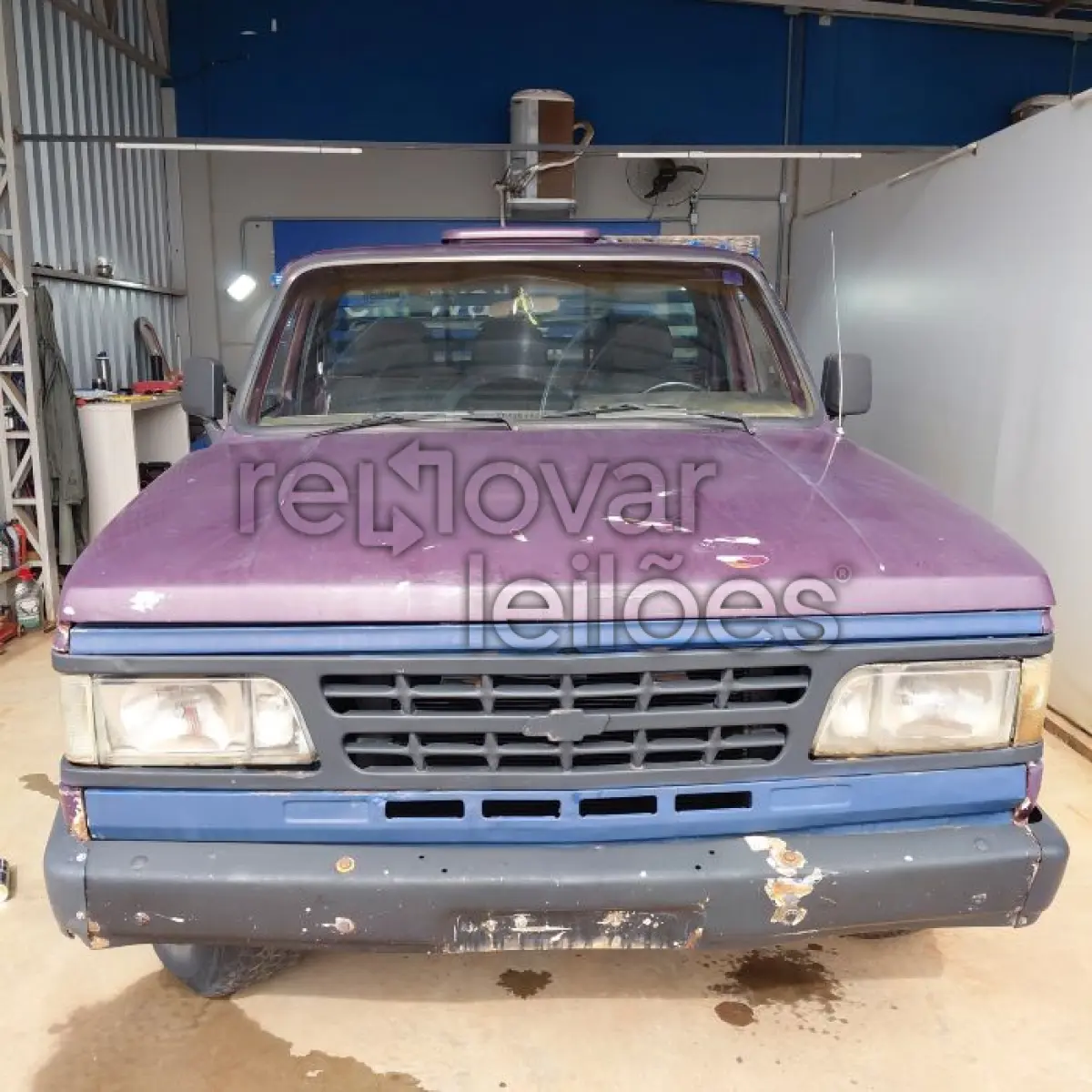 LOTE 053 - CHEVROLET D20 CUSTOM DE LUXE - ANO 1992/1992 - CRESOL CENTRO SUL - DEPOSITADO EM SANTO ÂNGELO/RS