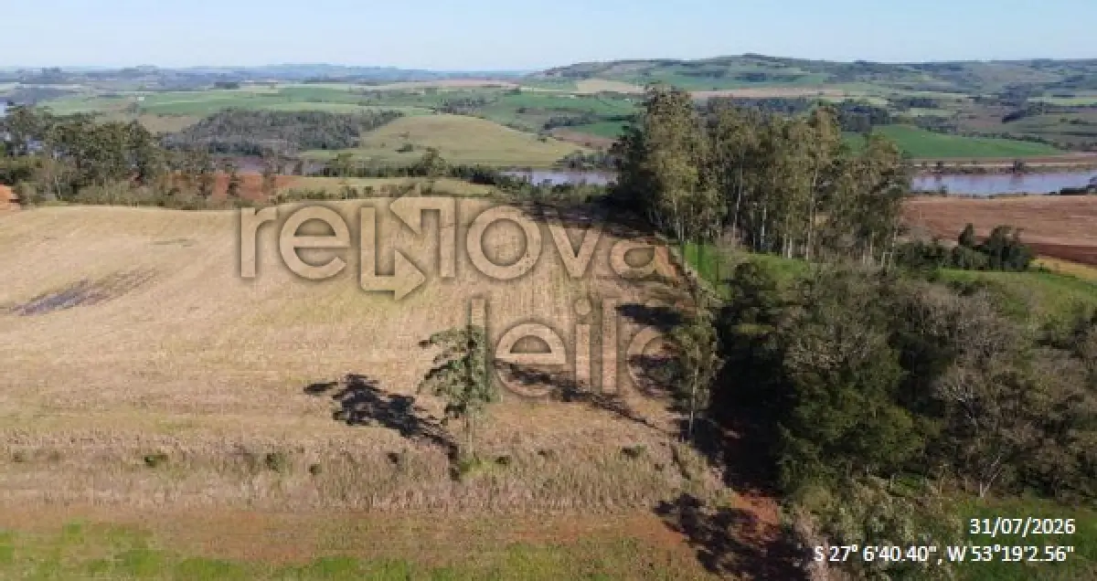 LOTE 001 - ÁREA RURAL C/ 72.600,00 M² + CASA E GALPÃO - CAIBI / SC