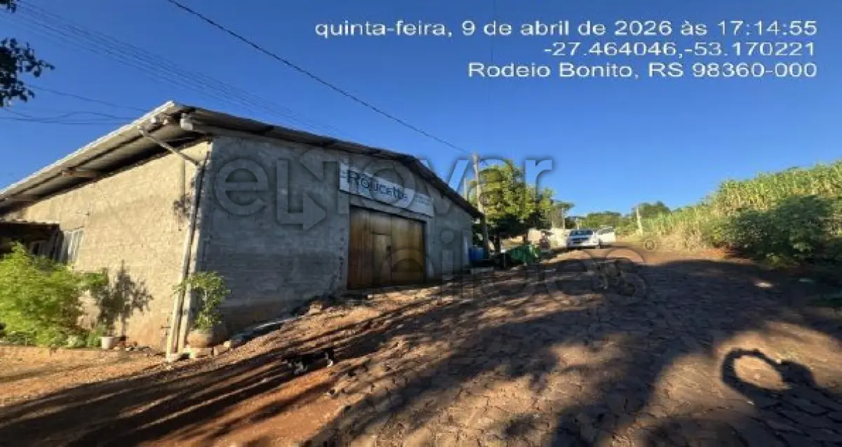 LOTE 001 - PAVILHÃO INDUSTRIAL C/ 160,00 M² - RODEIO BONITO / RS