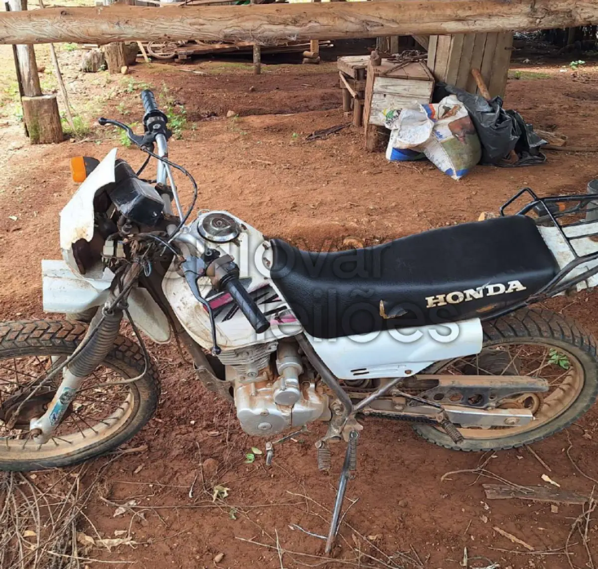 LOTE 003 - HONDA/XLR 125 ES, 2001/2002, DEPOSITADO COM O EXEQUENTE