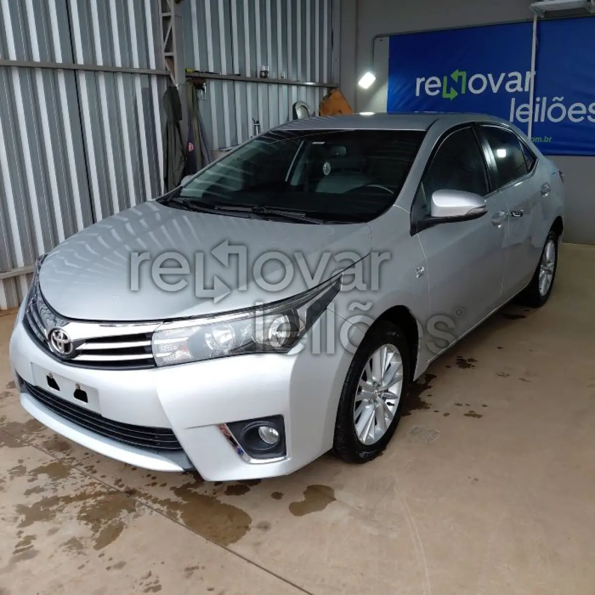 LOTE 007 - TOYOTA COROLLA XEI 2.0 FLEX - ANO 2014/2015 - COMPLETO - CRESOL COOPERAR - DEPOSITADO EM SANTO ÂNGELO/RS