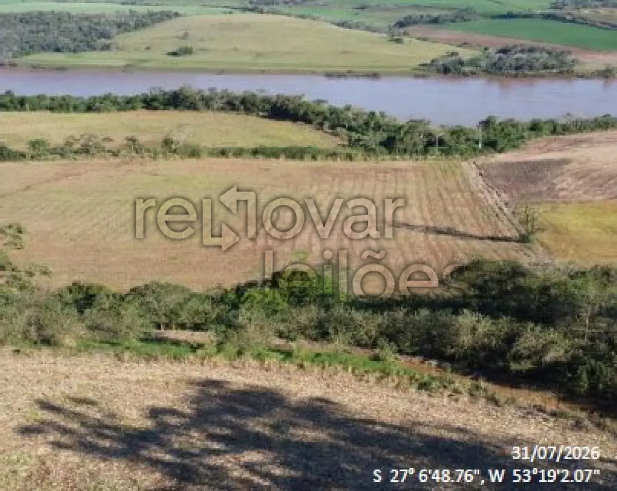 LOTE 001 - ÁREA RURAL C/ 72.600,00 M² + CASA E GALPÃO - CAIBI / SC