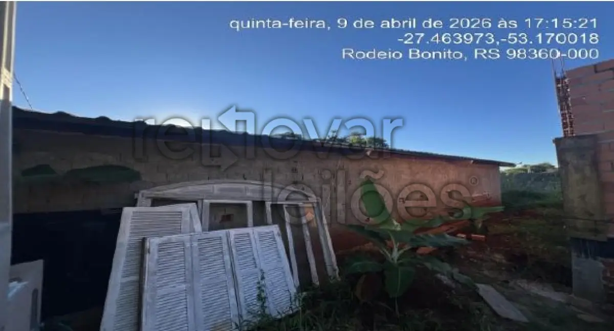 LOTE 001 - PAVILHÃO INDUSTRIAL C/ 160,00 M² - RODEIO BONITO / RS