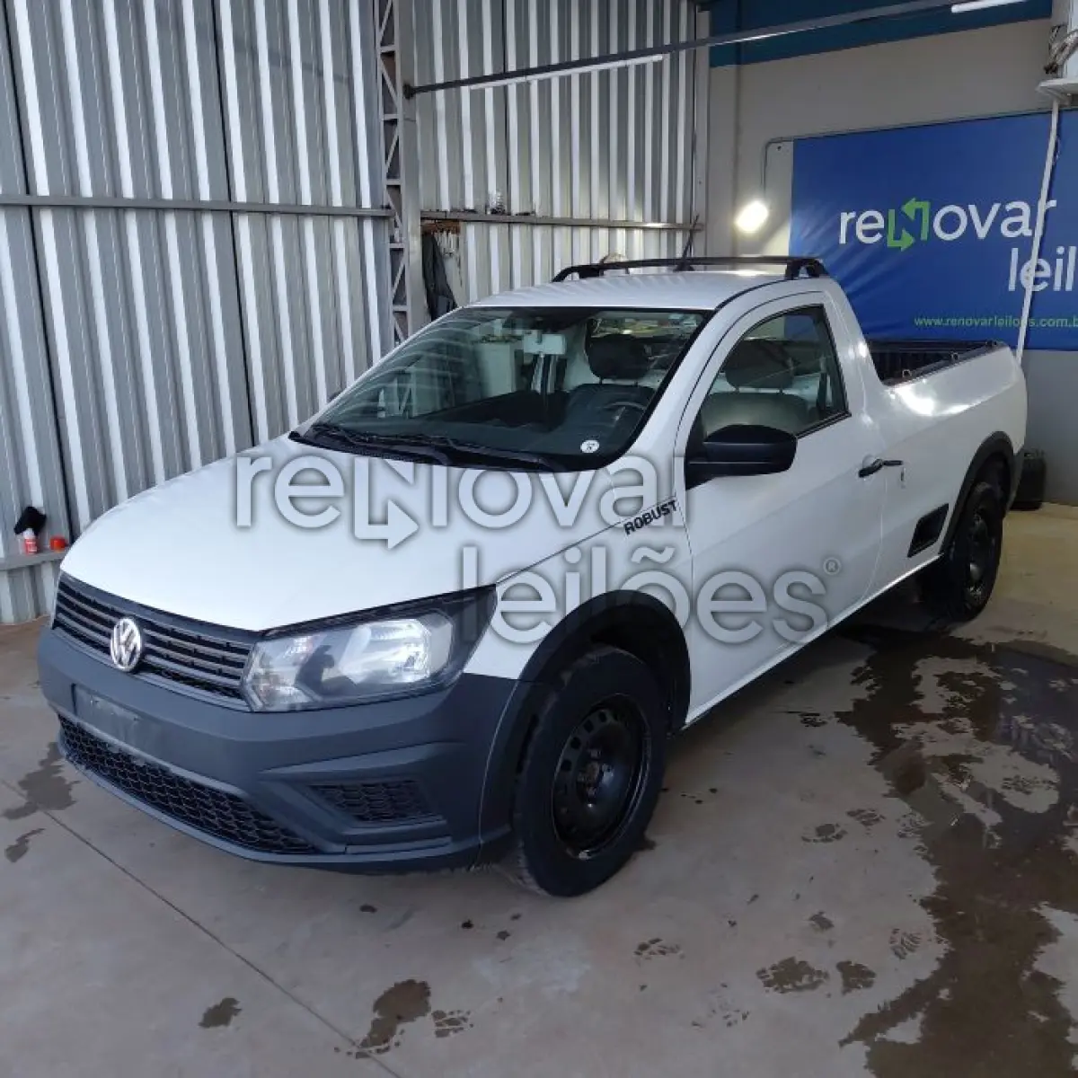 LOTE 014 - VW NOVA SAVEIRO RB 1.6 - ANO 2019/2019 - COMPLETO - SICREDI LIBERDADE - DEPOSITADO EM SANTO ÂNGELO/RS