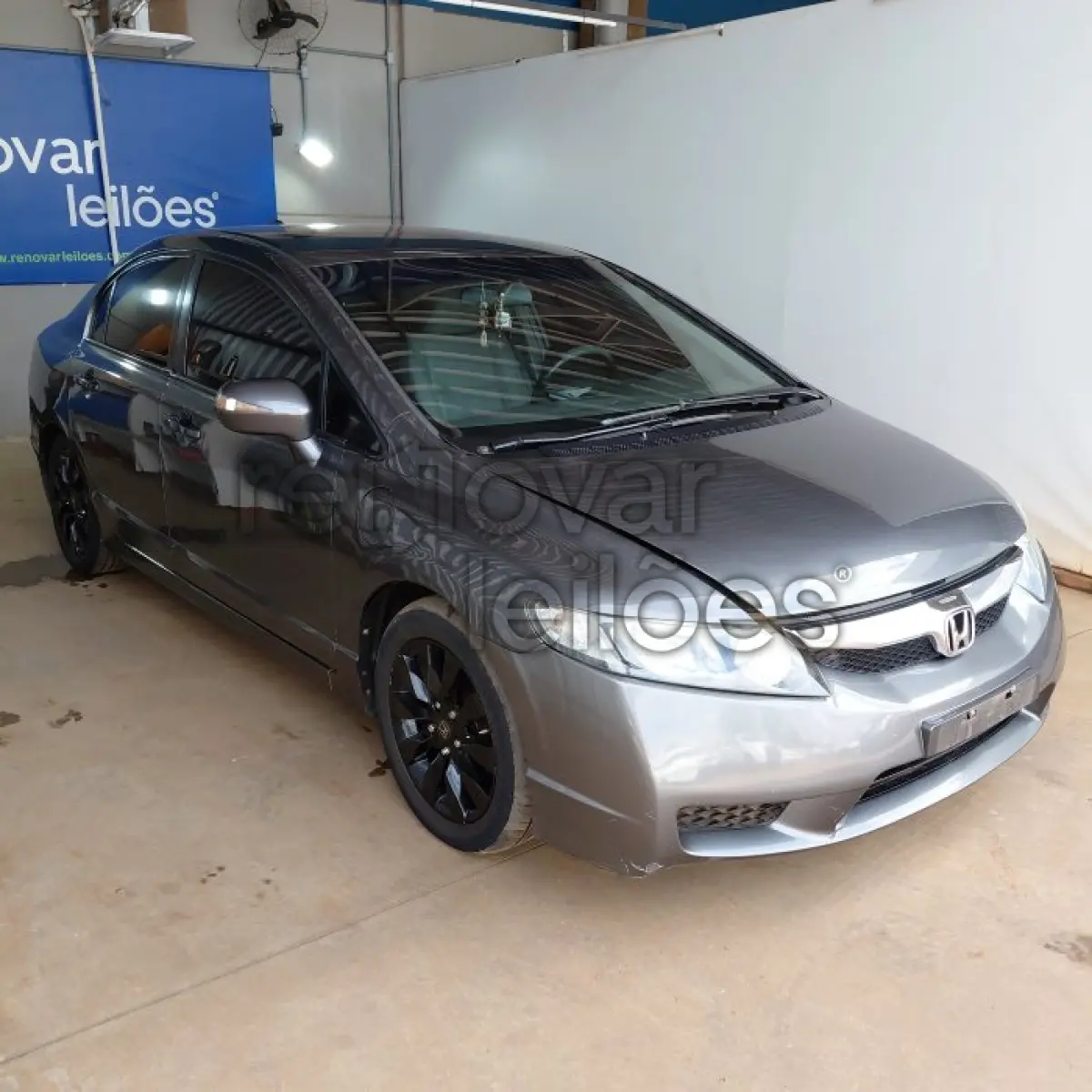 LOTE 022 - HONDA CIVIC LXL FLEX - ANO 2010/2010 - COMPLETO - CRESOL MISSÕES FRONTEIRA - DEPOSITADO EM SANTO ÂNGELO/RS