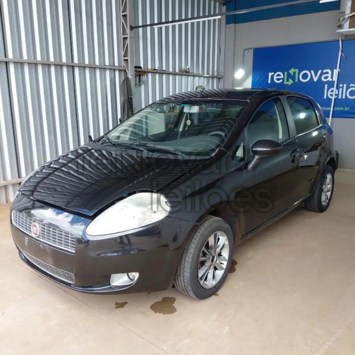 LOTE 014 - FIAT PUNTO ELX 1.4 - ANO 2008/2008 - COMPLETO - CRESSOL MISSÕES FRONTEIRA - DEPOSITADO EM SANTO ÂNGELO/RS