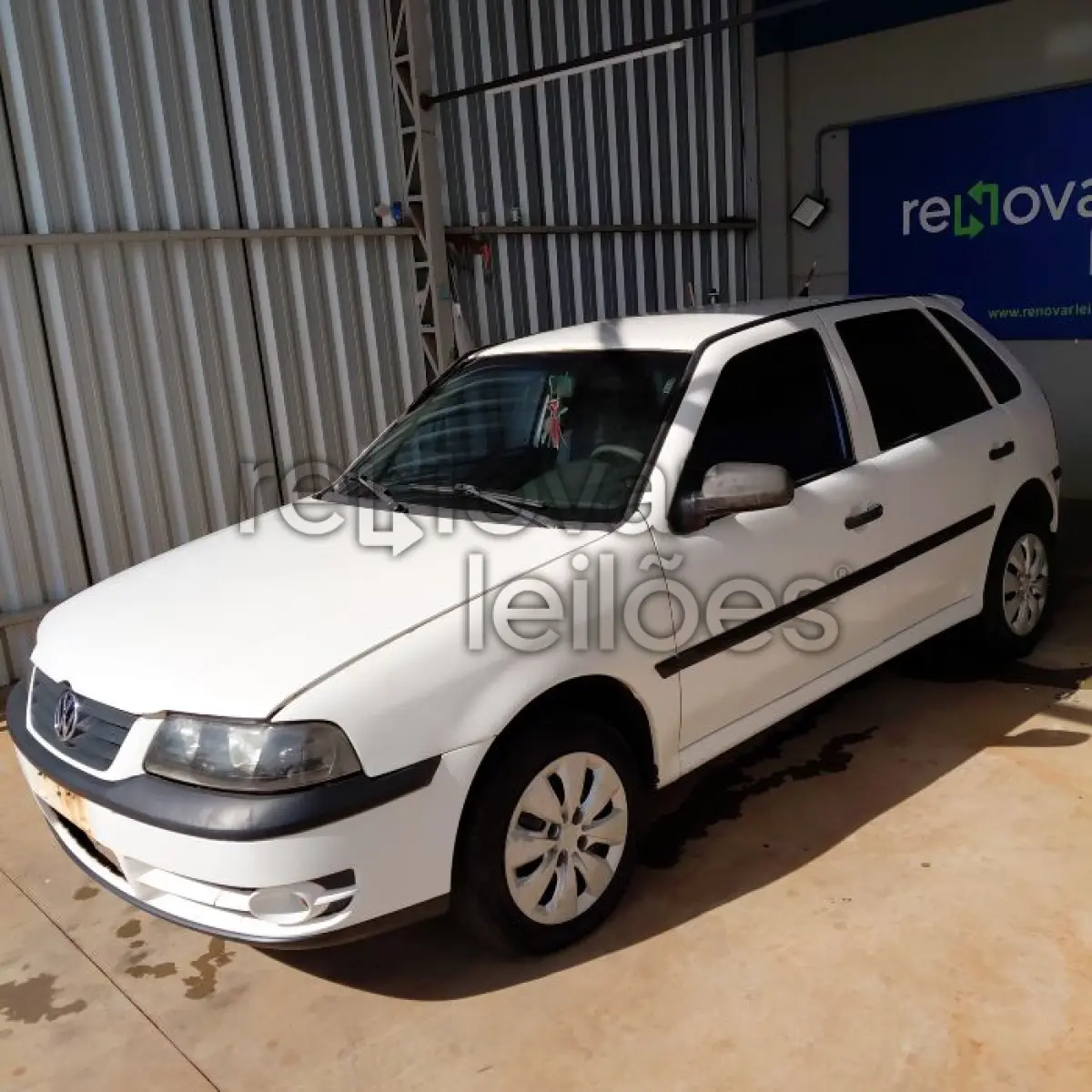 LOTE 008 - VOLKSWAGEN GOL 1.6 POWER - ANO 2005/2005 - SICREDI UNIÃO - DEPOSITADO EM SANTO ÂNGELO/RS