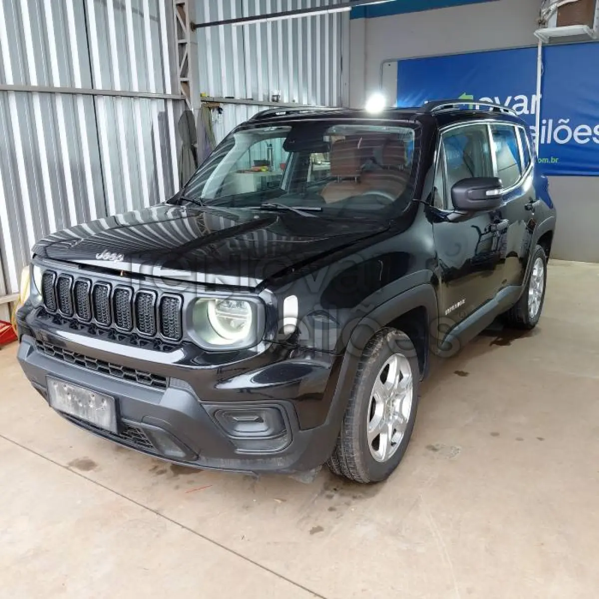 LOTE 019 - JEEP RENEGADE SPT T270 - ANO 2022/2022 - COMPLETO - SICREDI LIBERDADE - DEPOSITADO EM SANTO ÂNGELO/RS