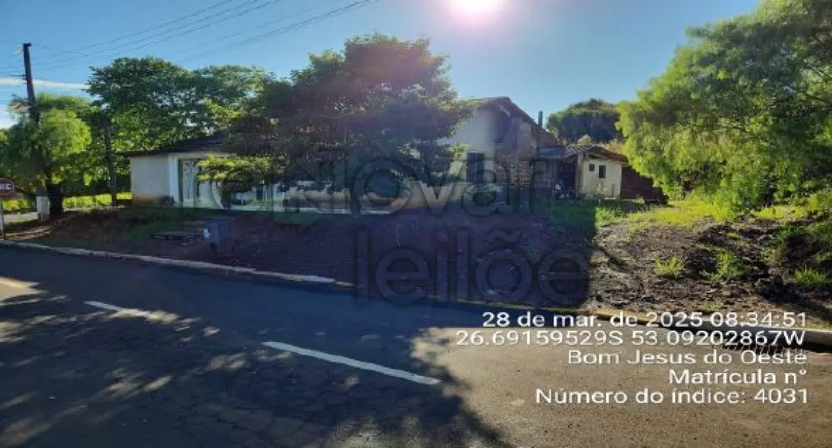 LOTE 002 - CASA C/ 63,00 M² - BOM JESUS DO OESTE / SC