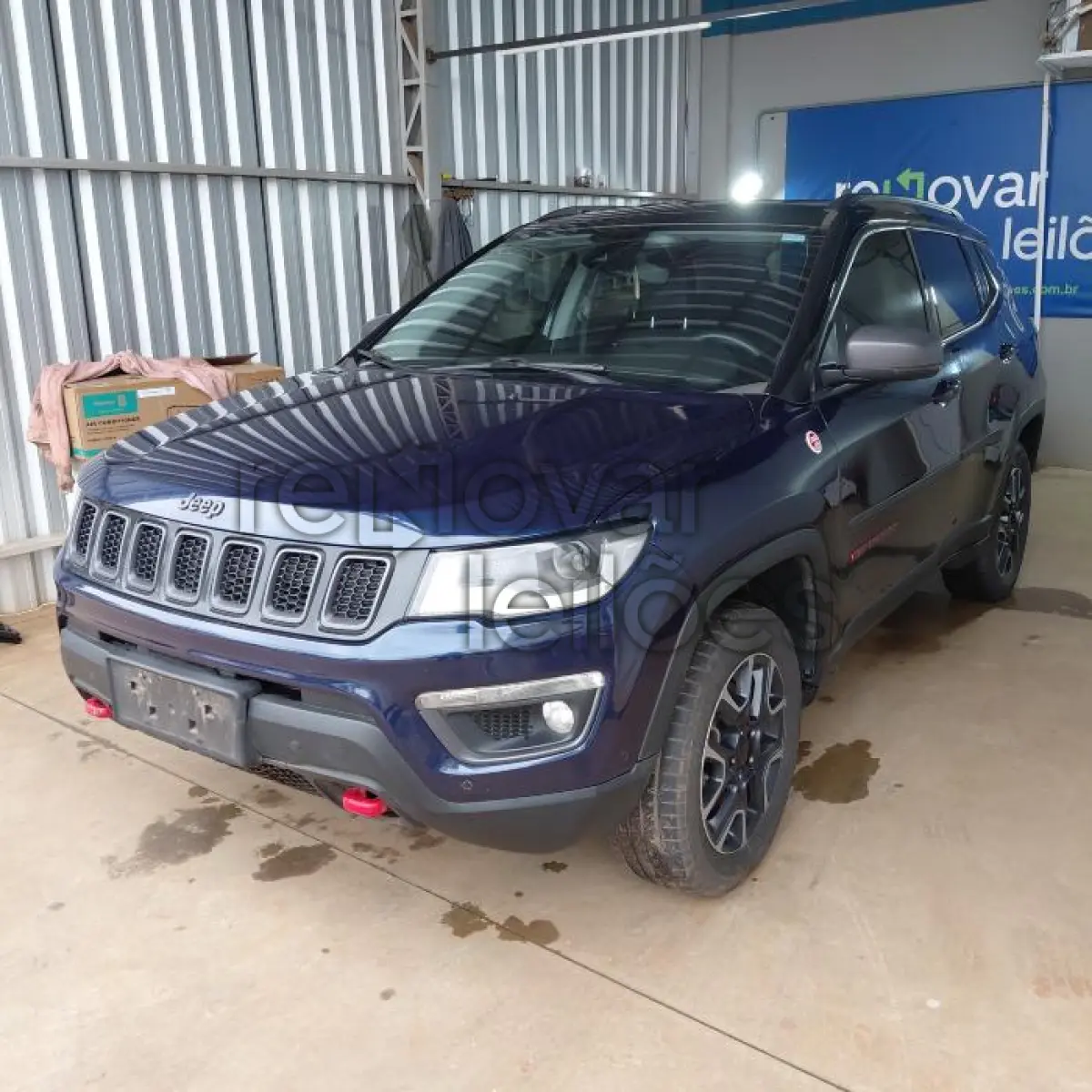 LOTE 016 - JEEP COMPASS TRAILHAWK D - ANO 2019/2020 - COMPLETO - CRESOL ORIGENS - DEPOSITADO EM SANTO ÂNGELO/RS
