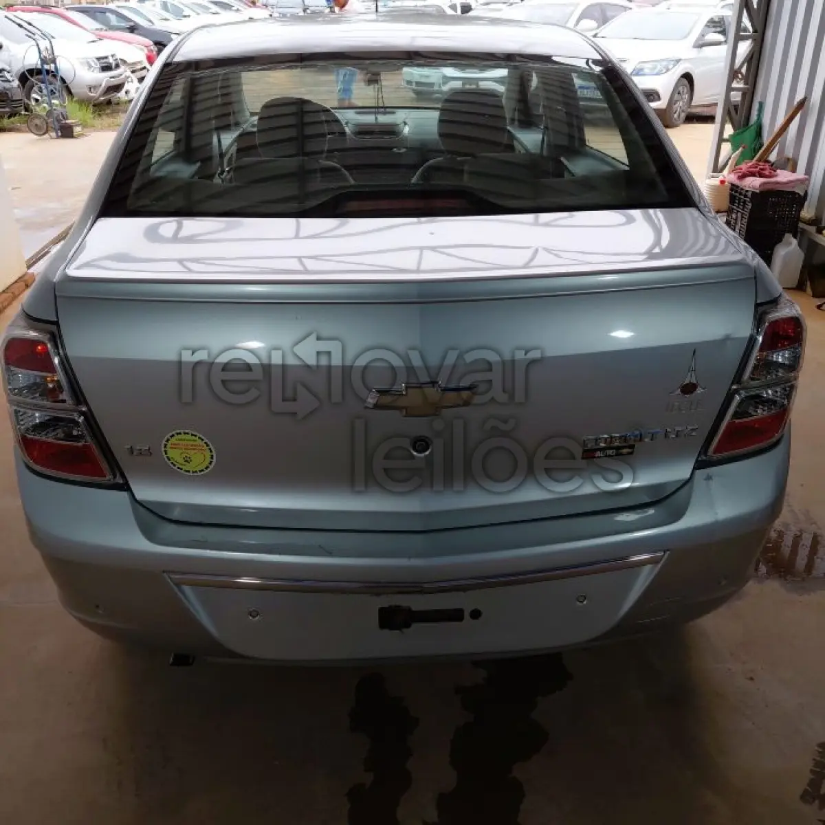 LOTE 017 - CHEVROLET/COBALT 1.8 LTZ - ANO 2013/2014 - COMPLETO - VIA CERTA - DEPOSITADO EM SANTO ÂNGELO/RS