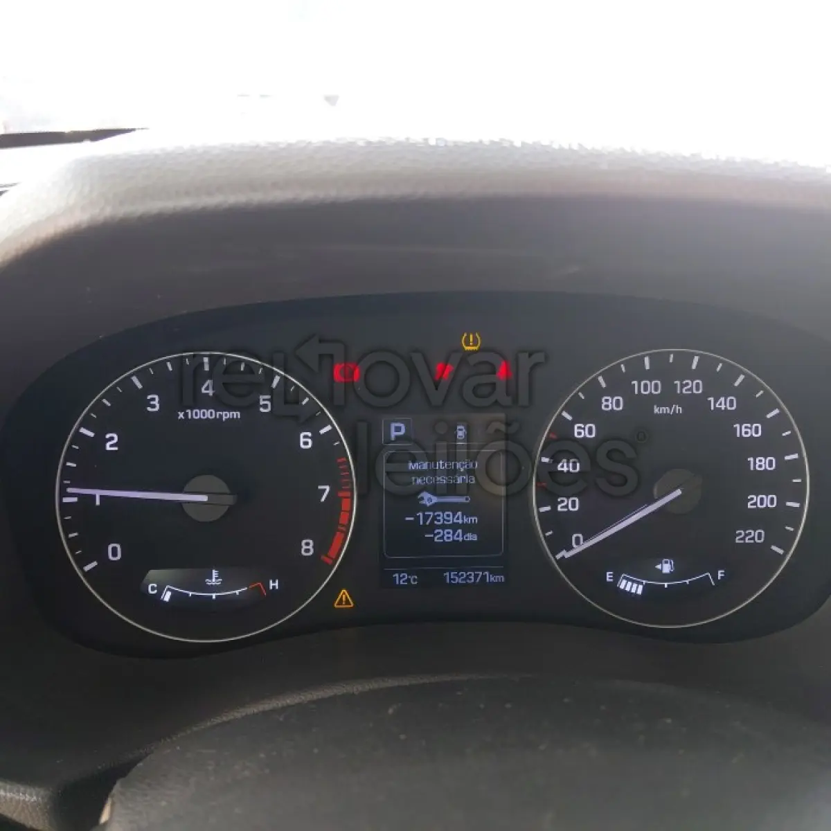 LOTE 012 - HYUNDAI HYUNDAI/CRETA 20A PRESTI - ANO 2017/2017 - COMPLETO - SICREDI LIBERDADE - DEPOSITADO EM SANTO ÂNGELO/RS