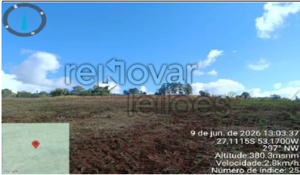 LOTE 007 - ÁREA RURAL C/ 53.000,00 M² - PALMITOS / SC