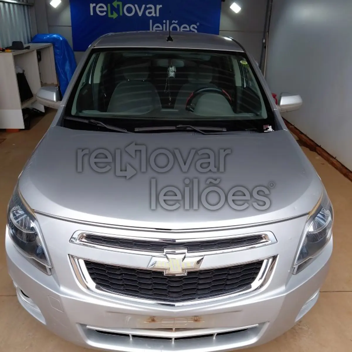 LOTE 017 - CHEVROLET/COBALT 1.8 LTZ - ANO 2013/2014 - COMPLETO - VIA CERTA - DEPOSITADO EM SANTO ÂNGELO/RS