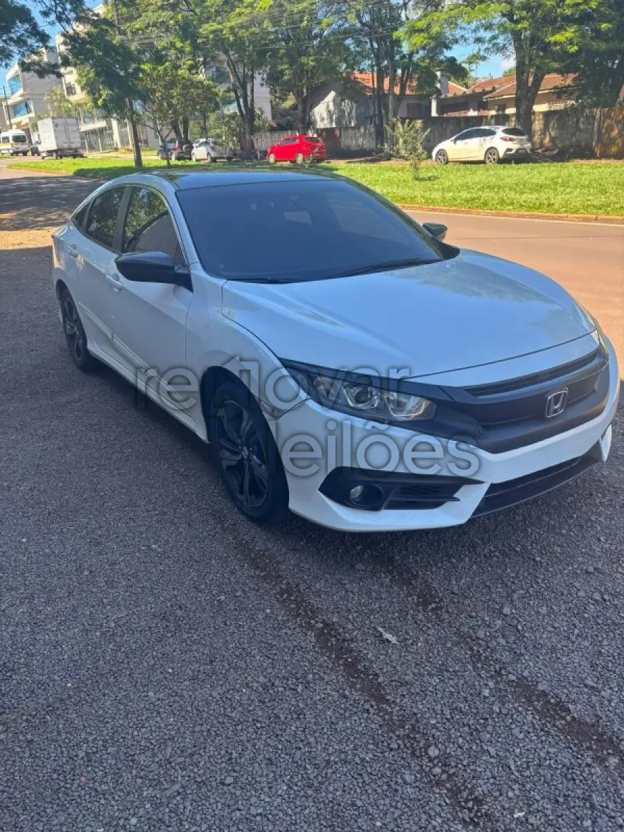 LOTE 007 - HONDA CIVIC SPORT CVT - ANO 2019/2019 - COMPLETO - CRESOL CONEXÃO - DEPOSITADO EM DRACENA/SP