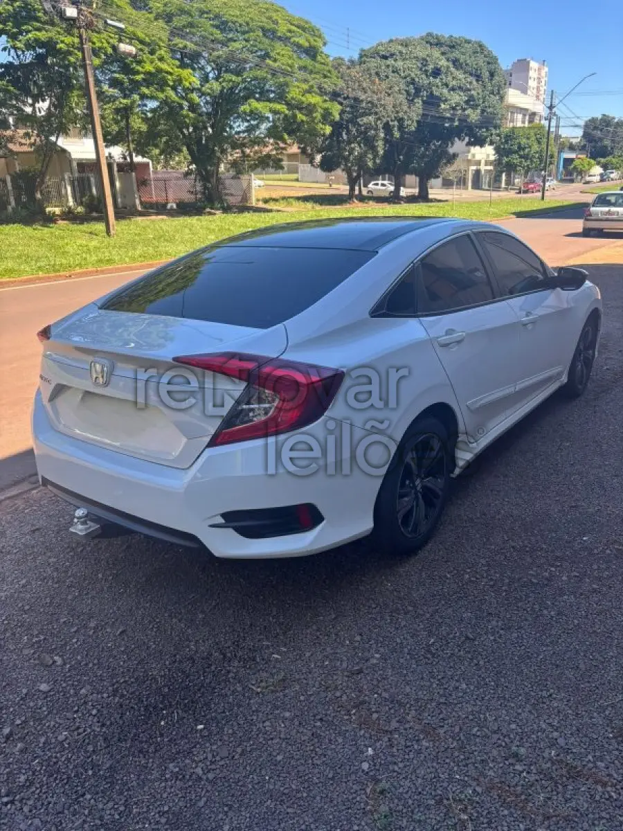 LOTE 007 - HONDA CIVIC SPORT CVT - ANO 2019/2019 - COMPLETO - CRESOL CONEXÃO - DEPOSITADO EM DRACENA/SP