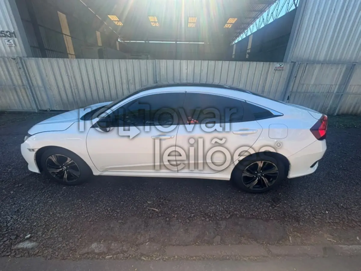 LOTE 007 - HONDA CIVIC SPORT CVT - ANO 2019/2019 - COMPLETO - CRESOL CONEXÃO - DEPOSITADO EM DRACENA/SP