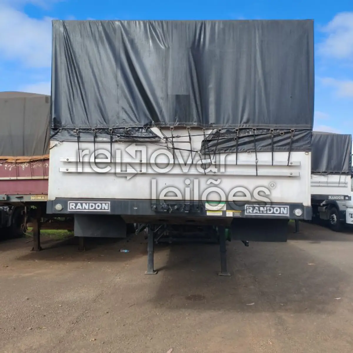 LOTE 001 - CONJUNTO RODOTREM - SR/RANDON SR CA - ANO 2020/2021 - CRESOL CONFIANÇA - DEPOSITADO EM IJUI/RS
