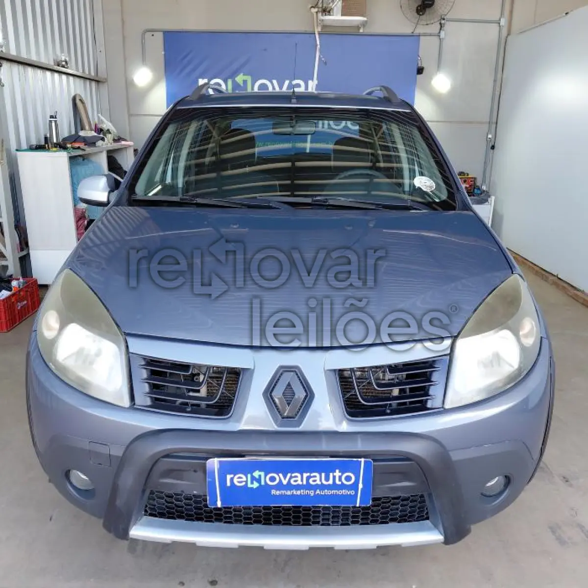 LOTE 050 - RENAULT SANDERO STEPWAY - ANO 2009/2010 - COMPLETO - SICREDI ALTOS DA SERRA - DEPOSITADO EM SANTO ÂNGELO/RS