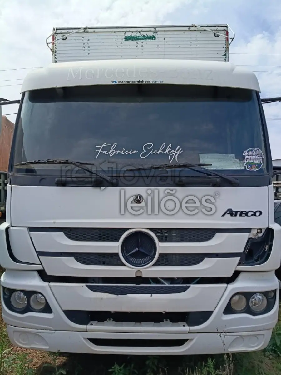 LOTE 016 - M.BENZ/ATEGO 2429 - 2013/2013 - CRESOL ESSENCIA - DEPOSITADO EM SANTO CRISTO/RS