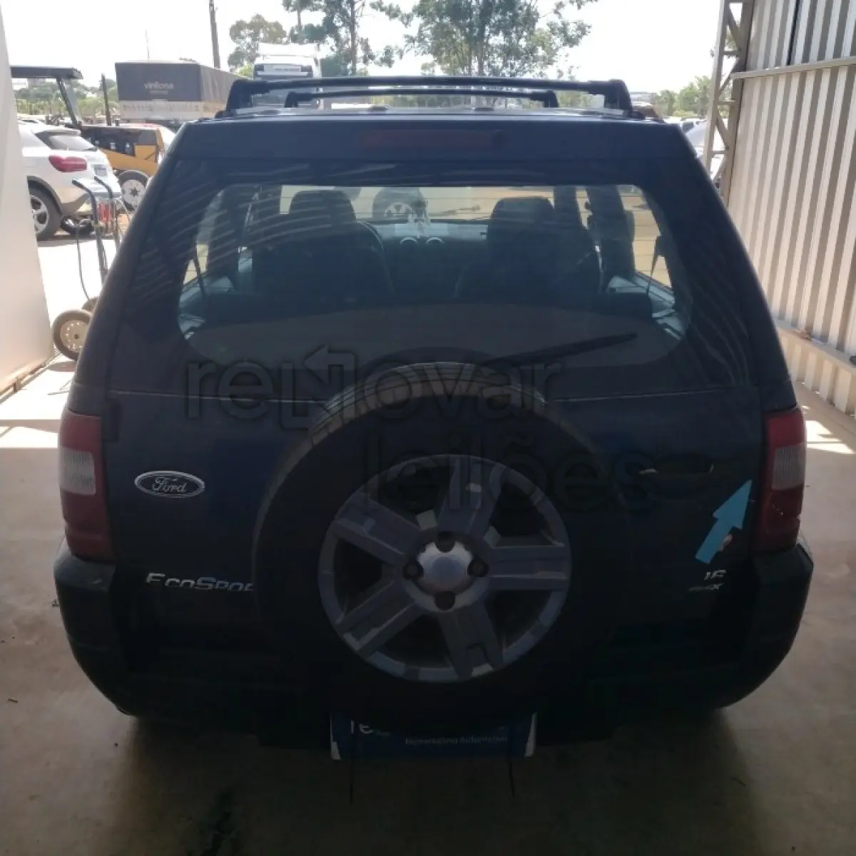 LOTE 038 - FORD ECOSPORT XLT 1.6 - ANO 2007/2007 - COMPLETO - SICREDI RAIZES
