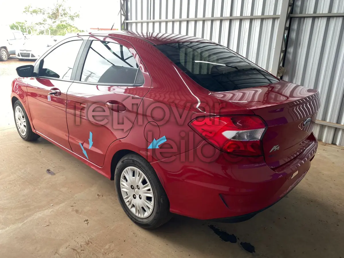 LOTE 017 - FORD KA SE 1.0 SEDAN - ANO 2019/2019 - COMPLETO