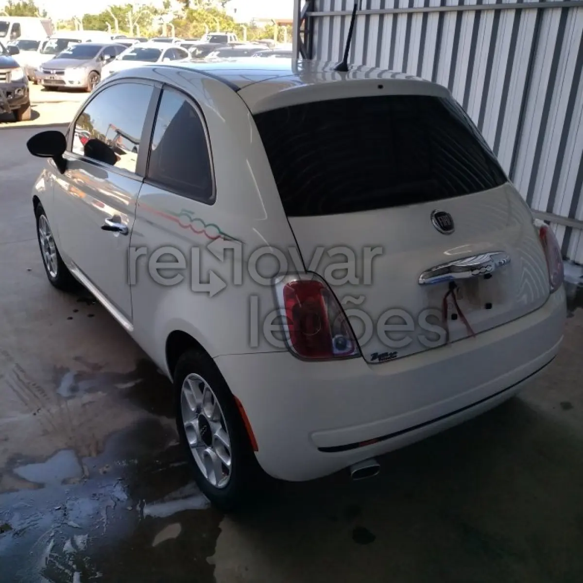 LOTE 003 - FIAT 500 CULT - ANO 2011/2012 - COMPLETO