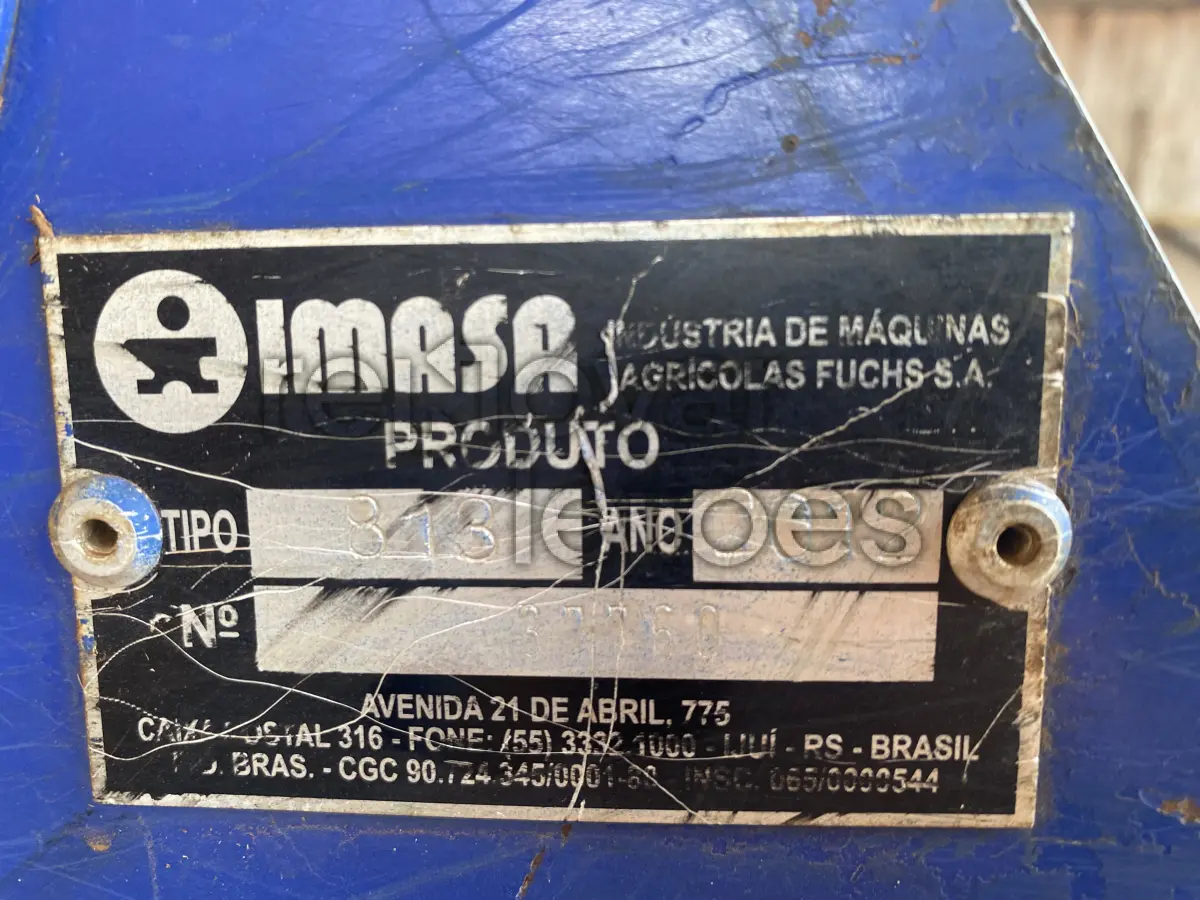 LOTE 009 - PLANTADEIRA IMASA SAGA 713 - EM FUNCIONAMENTO
