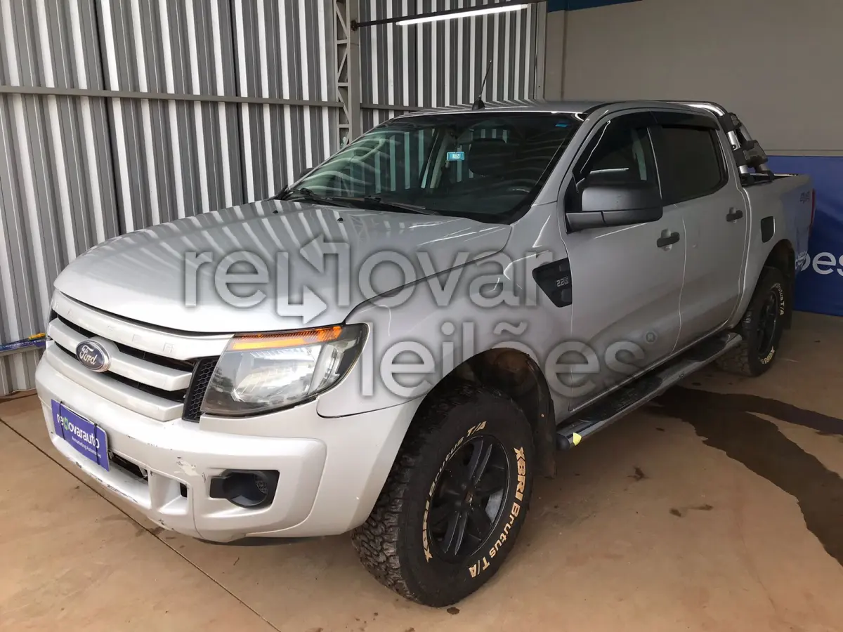LOTE 048 - FORD RANGER XL CD - ANO 2015/2015 - COMPLETO