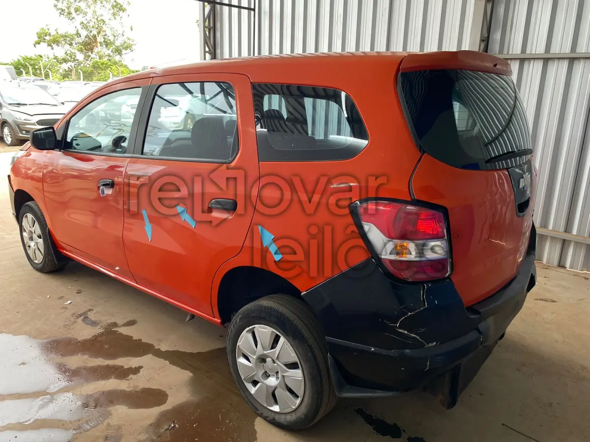 LOTE 015 - GM SPIN SM ADAPT ACESS - ANO 2016/2016 - COMPLETO - KIT GNV