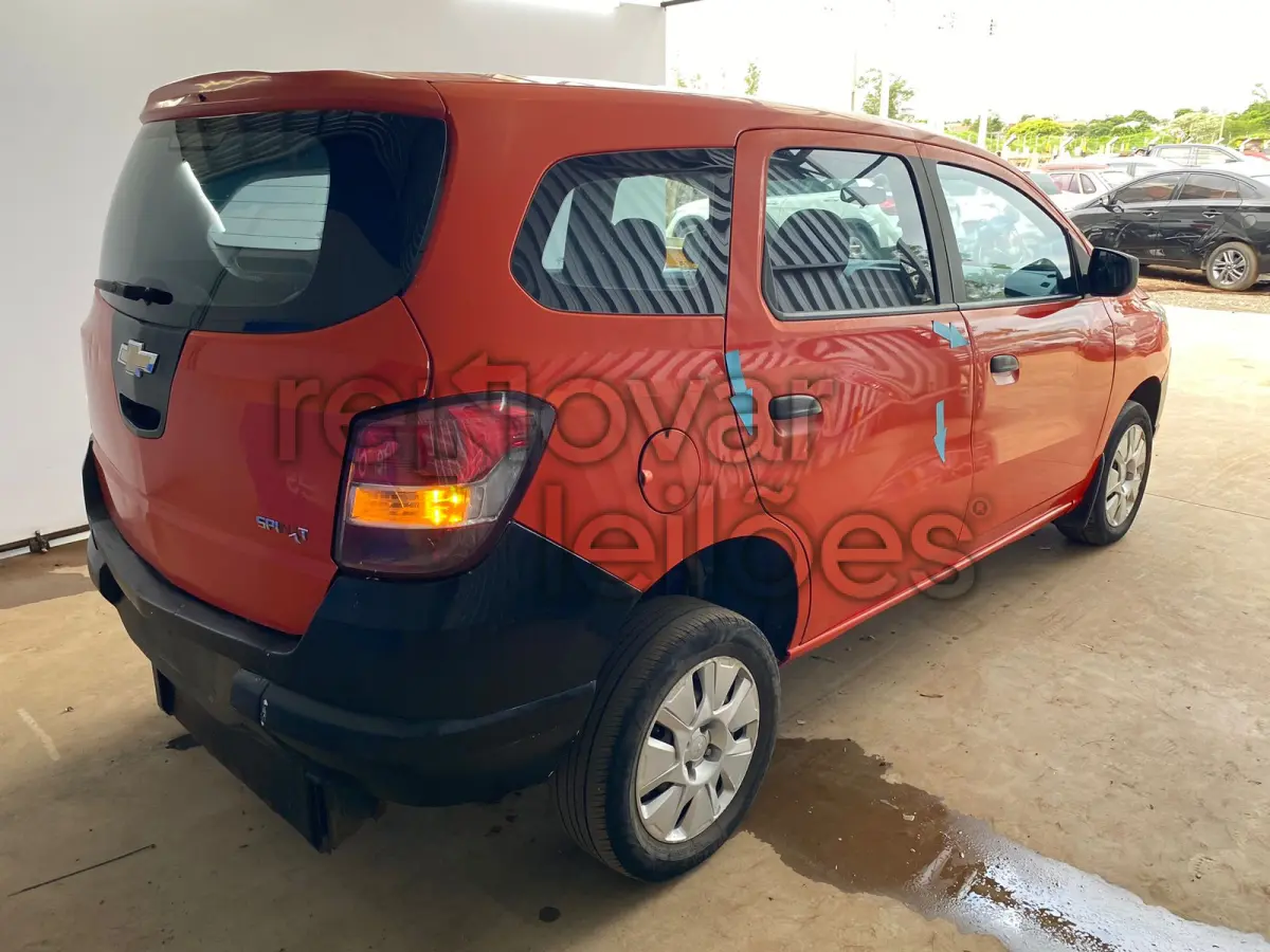 LOTE 015 - GM SPIN SM ADAPT ACESS - ANO 2016/2016 - COMPLETO - KIT GNV