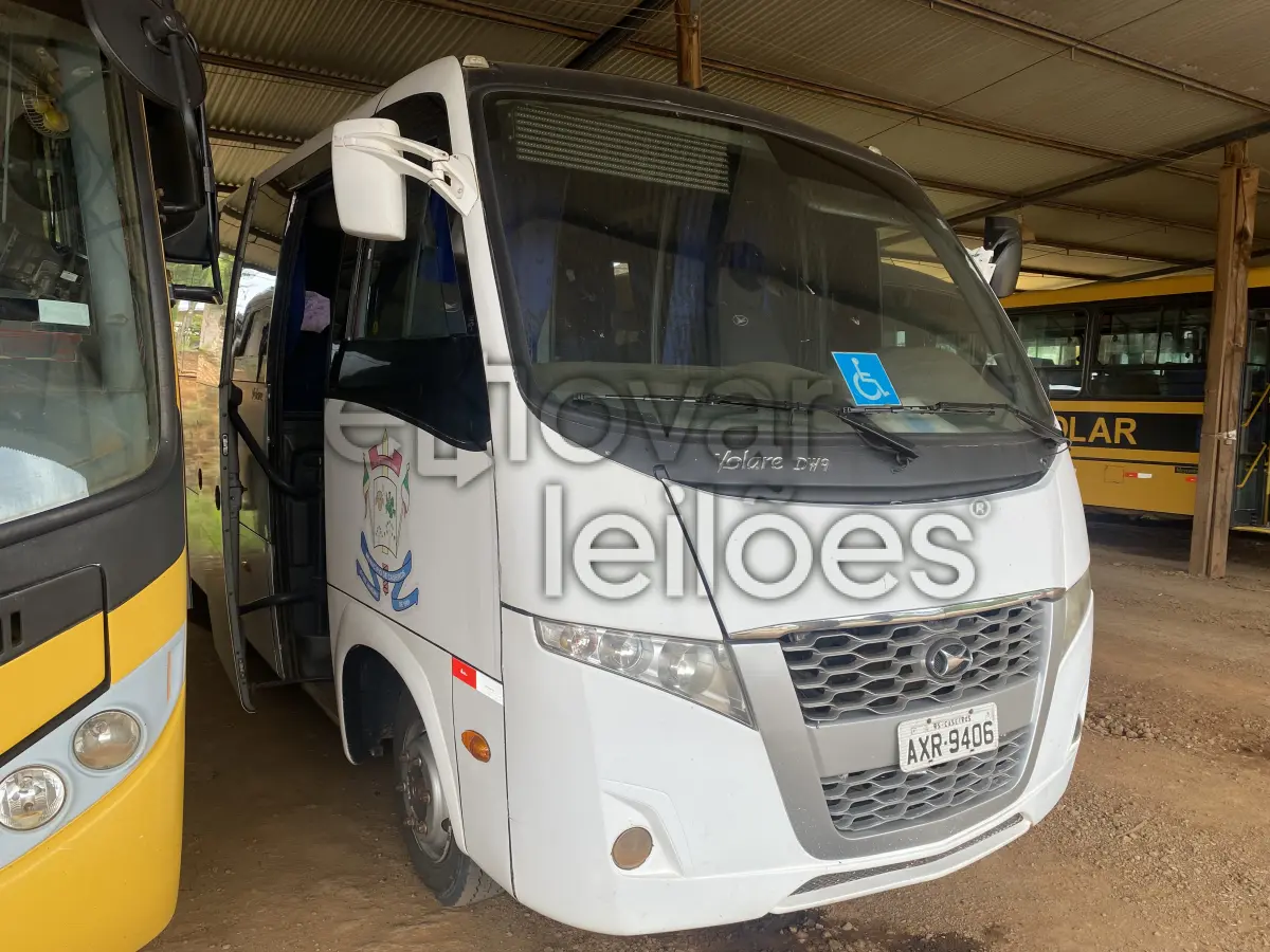 LOTE 005 - ÔNIBUS MARCOPOLO VOLARE DW9 ON - ANO 2013/2014 - EM FUNCIONAMENTO