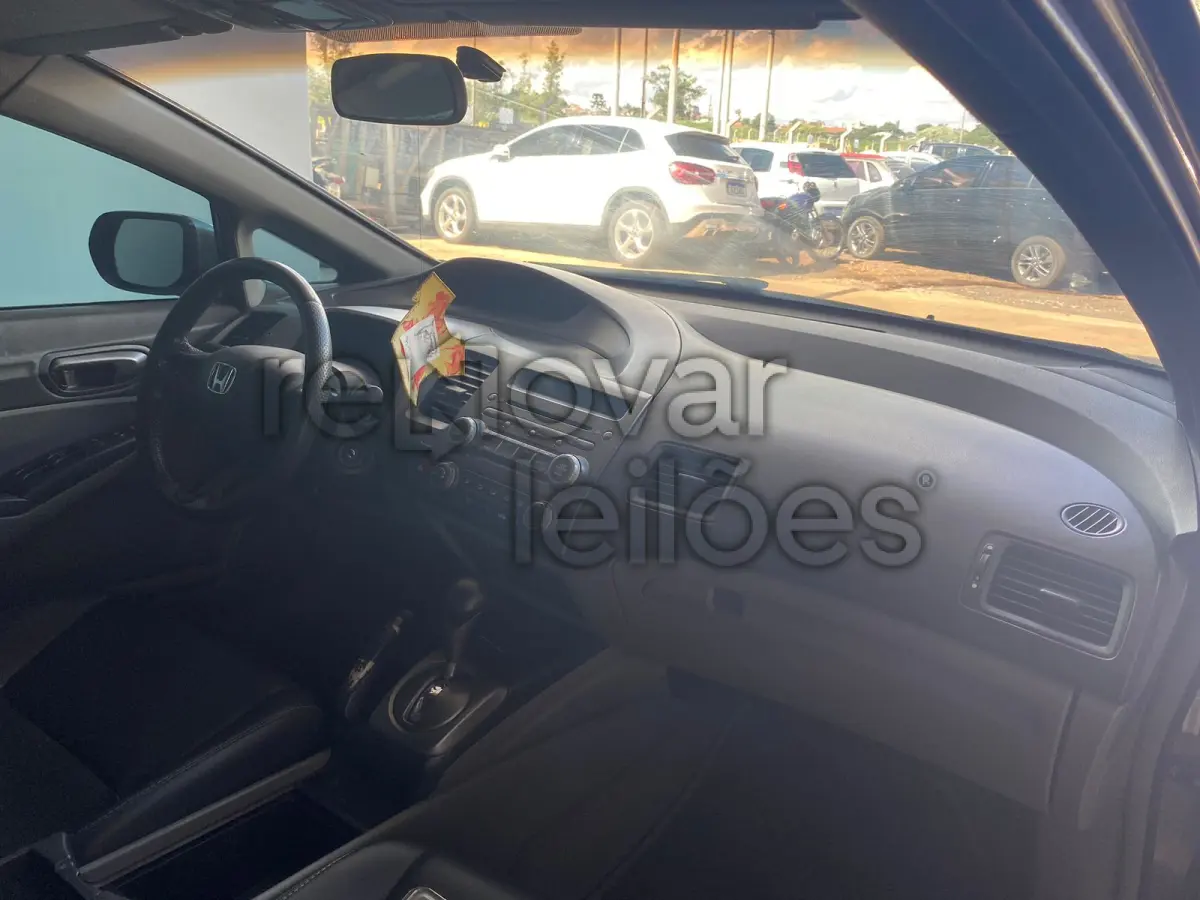 LOTE 012 - HONDA CIVIC LXS - ANO 2008/2008 - COMPLETO
