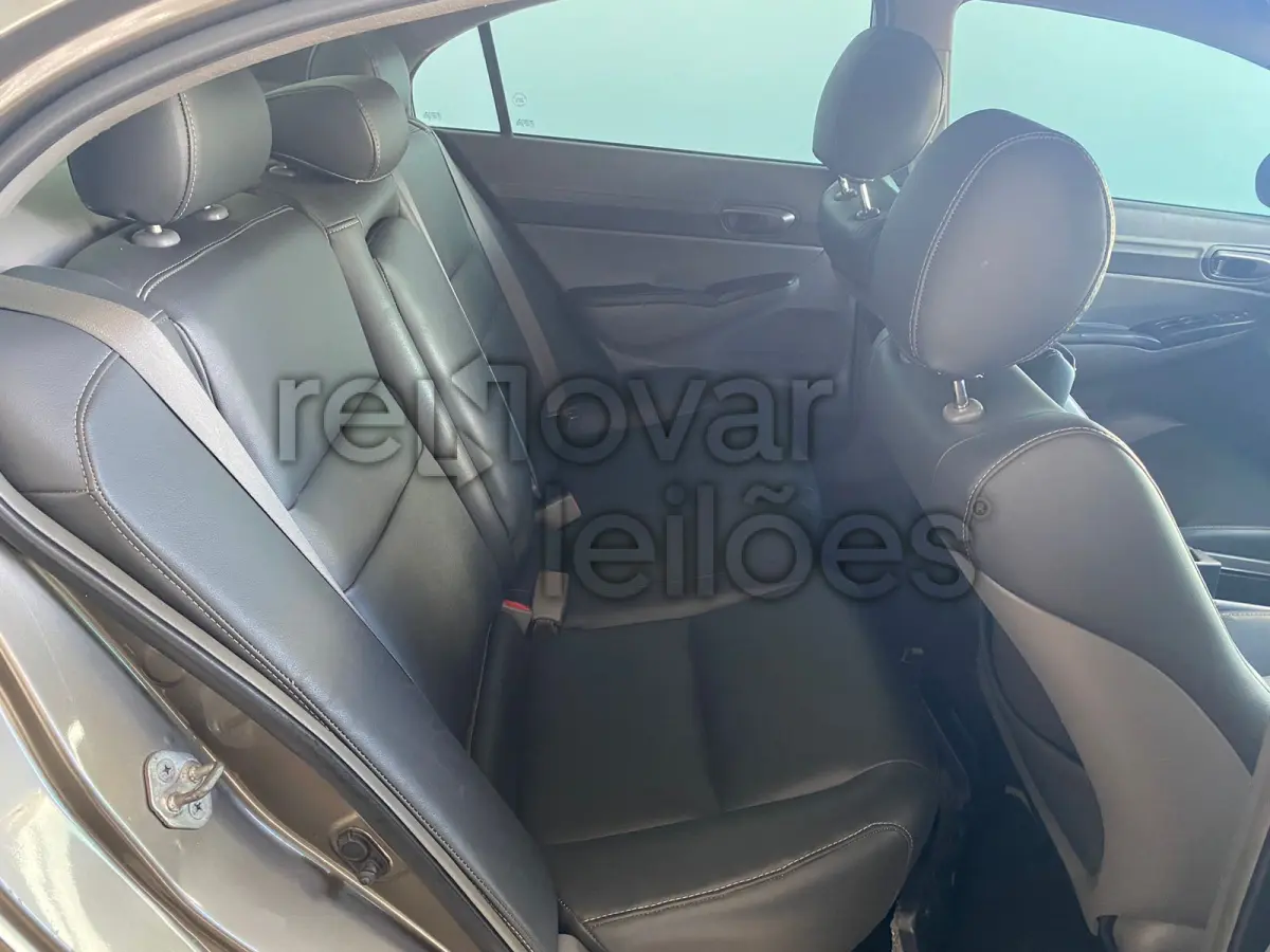 LOTE 012 - HONDA CIVIC LXS - ANO 2008/2008 - COMPLETO