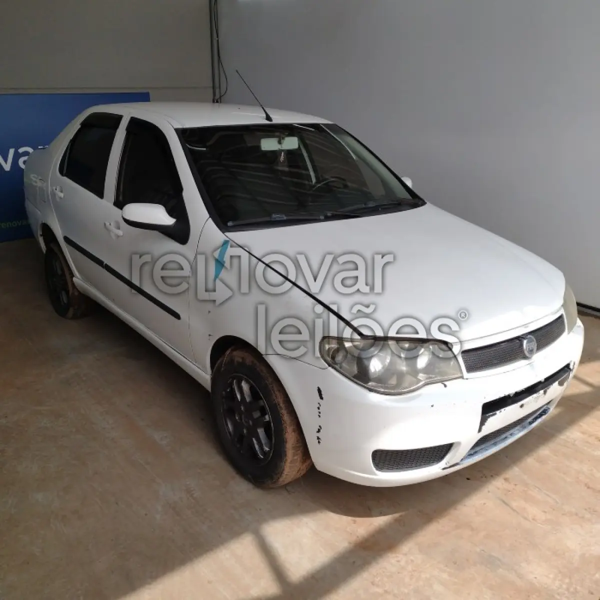 LOTE 066 - FIAT SIENA FIRE FLEX - ANO 2007/2008 - COMPLETO